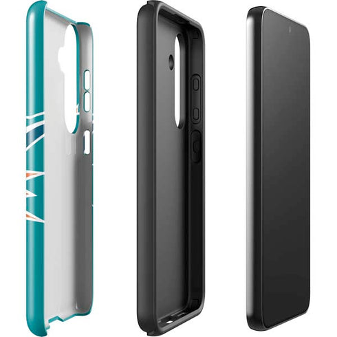 NFL Miami Dolphins Large Logo Galaxy S25 Impact Case